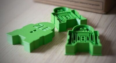 Keksausstecher in Form des R2 D2