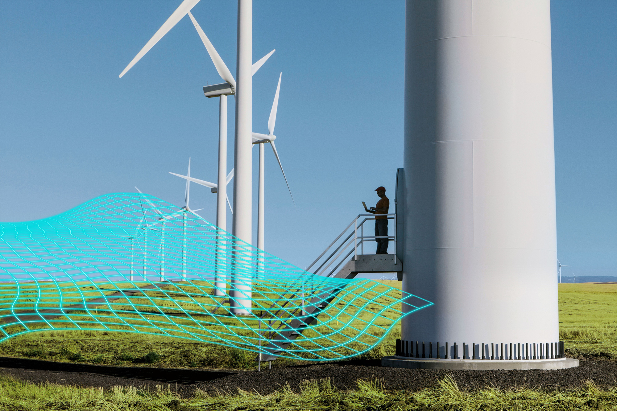 Scannergarfik des Zukunftslabors Energie