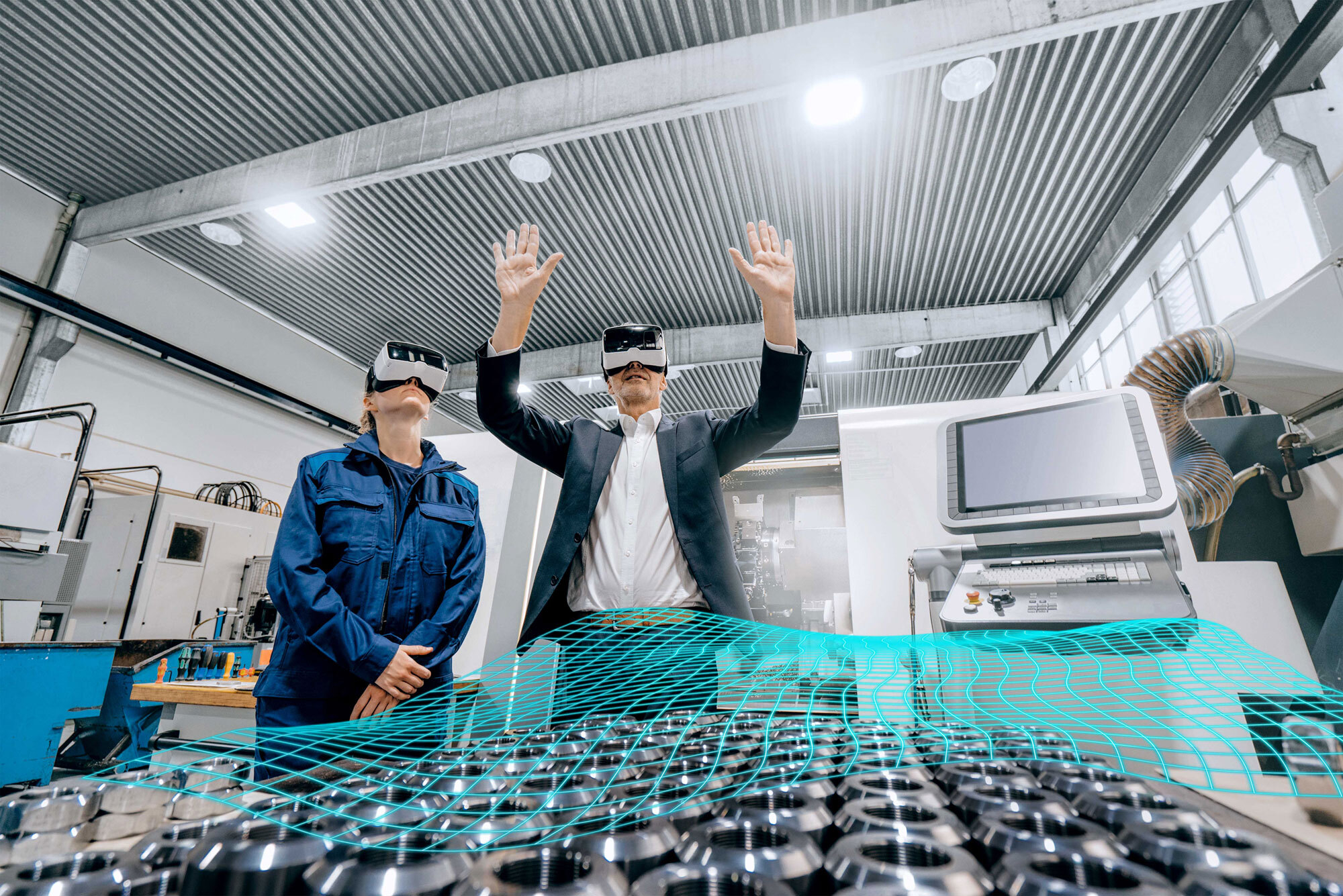 Scannergarfik des Zukunftslabors Gesellschaft & Arbeit